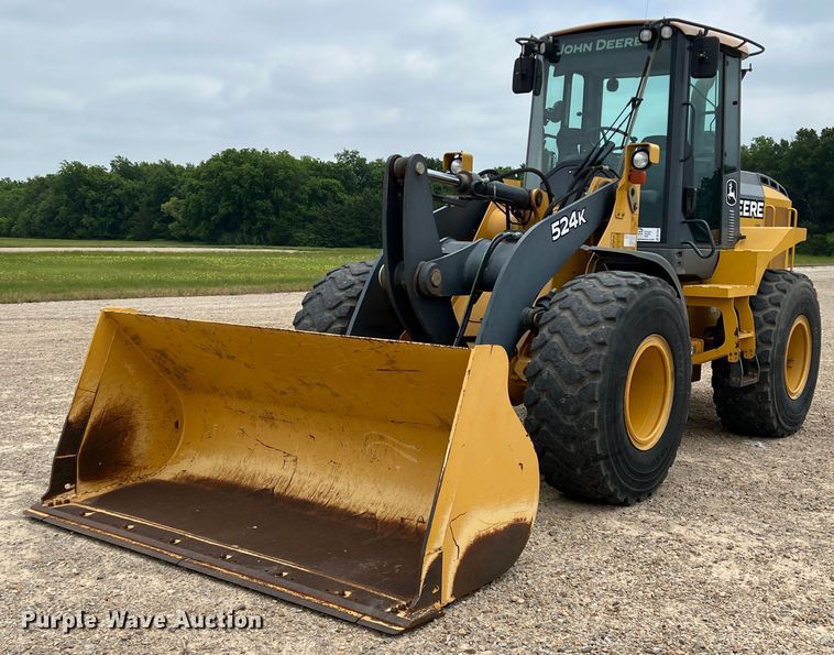 image for item DK7943 2012 John Deere 524K  wheel loader