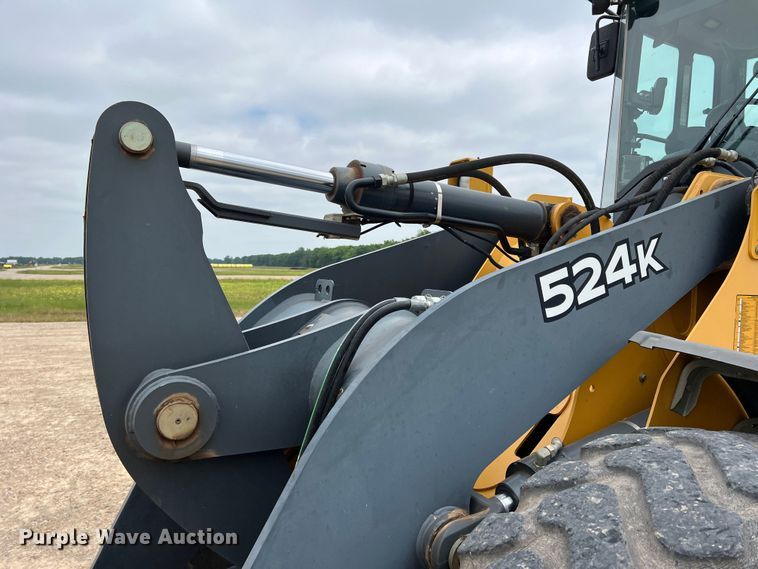 image for item DK7943 2012 John Deere 524K  wheel loader