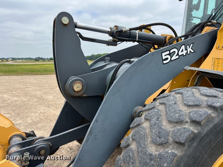 image for item DK7943 2012 John Deere 524K  wheel loader