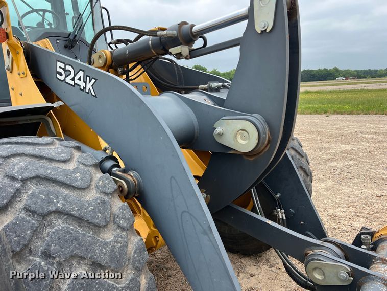 image for item DK7943 2012 John Deere 524K  wheel loader