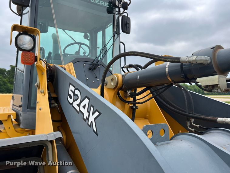 image for item DK7943 2012 John Deere 524K  wheel loader