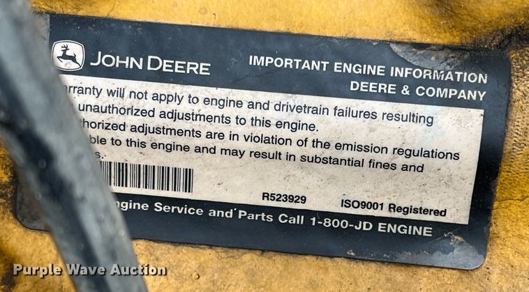 image for item DK7943 2012 John Deere 524K  wheel loader