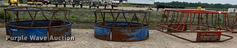 image for item DK7954 (3) hay bale feeders