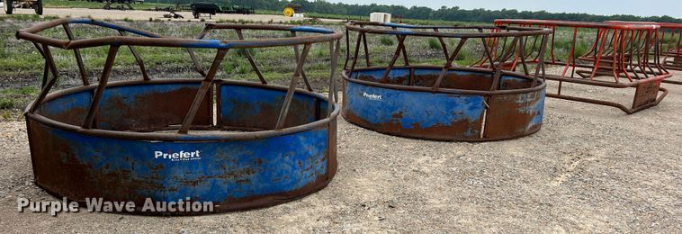 image for item DK7954 (3) hay bale feeders