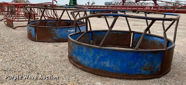 image for item DK7954 (3) hay bale feeders
