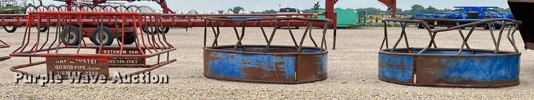 image for item DK7954 (3) hay bale feeders
