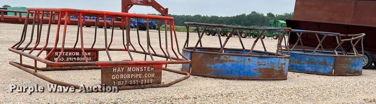 image for item DK7954 (3) hay bale feeders