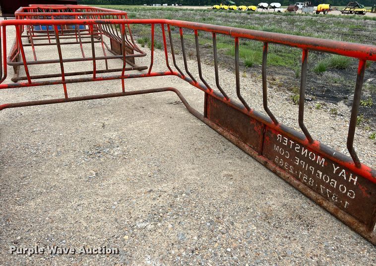 image for item DK7955 (2) Hay Monster hay bale feeders