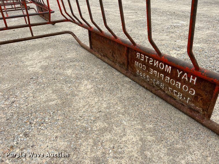 image for item DK7955 (2) Hay Monster hay bale feeders