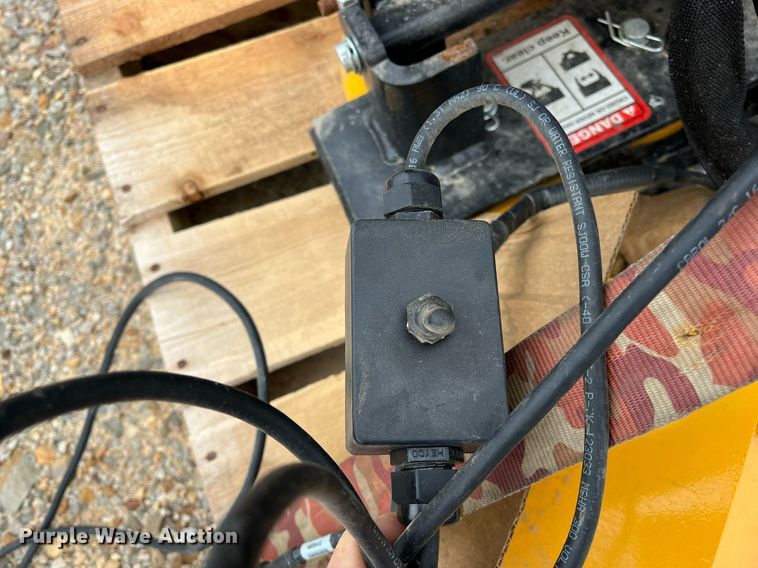 image for item DK7958 Danuser Hammer SM40  skid steer post driver