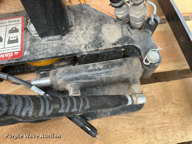 image for item DK7958 Danuser Hammer SM40  skid steer post driver