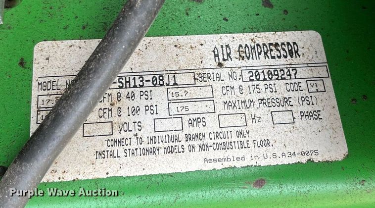 image for item DK7959 John Deere AC2-CG35H  compresserator