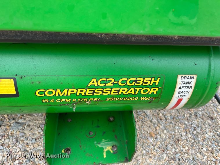 image for item DK7959 John Deere AC2-CG35H  compresserator