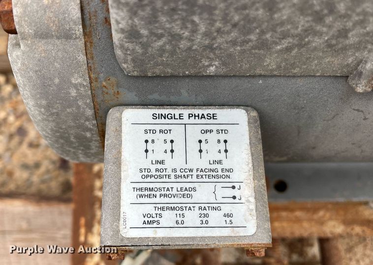 image for item DK7960 Corken 290-K3EBA  amonia compressor