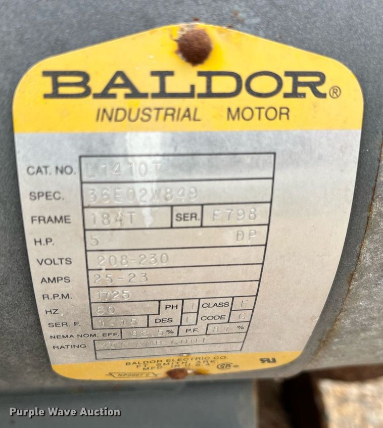 image for item DK7960 Corken 290-K3EBA  amonia compressor