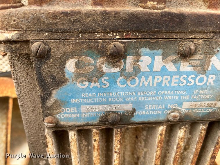 image for item DK7960 Corken 290-K3EBA  amonia compressor
