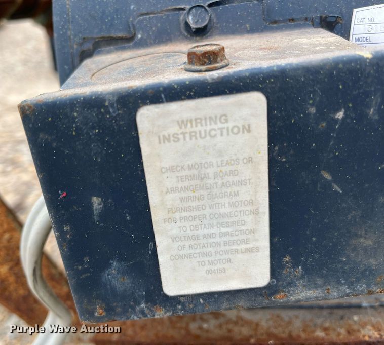 image for item DK7960 Corken 290-K3EBA  amonia compressor