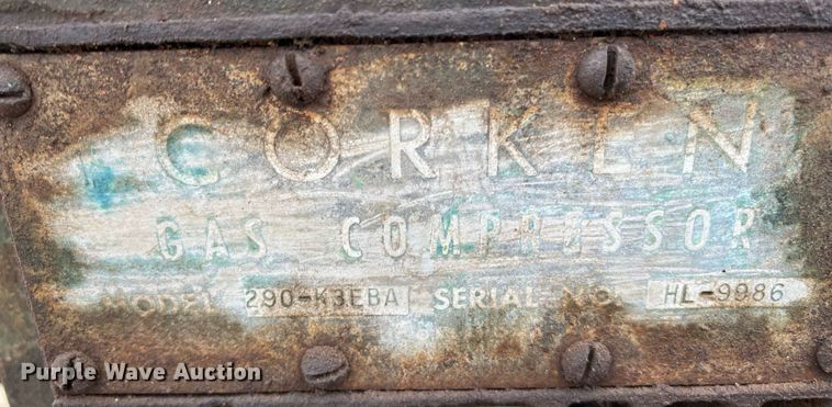 image for item DK7960 Corken 290-K3EBA  amonia compressor