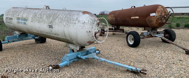 image for item DK7974 (2) NH3 tanks