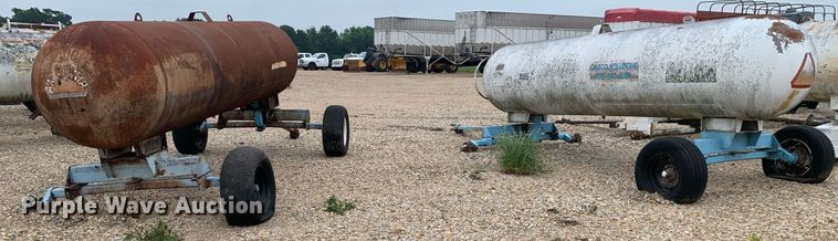 image for item DK7974 (2) NH3 tanks