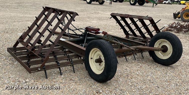 image for item DK7977 Shop built  spike tooth harrow