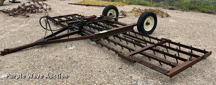 image for item DK7977 Shop built  spike tooth harrow