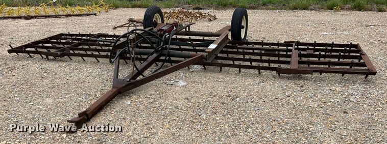 image for item DK7977 Shop built  spike tooth harrow