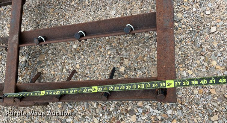 image for item DK7977 Shop built  spike tooth harrow