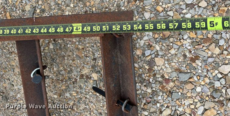 image for item DK7977 Shop built  spike tooth harrow