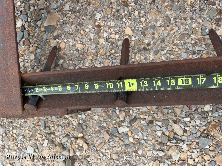 image for item DK7977 Shop built  spike tooth harrow