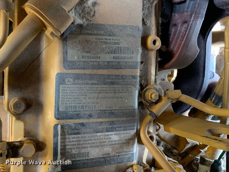 image for item DK7978 2016 John Deere 544K  wheel loader