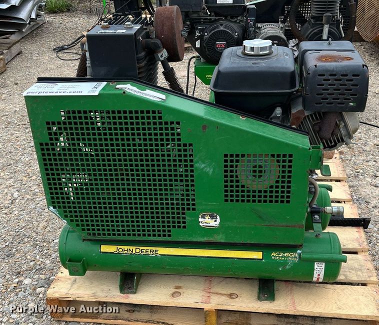image for item DK7979 John Deere AC2-8GH  air compressor