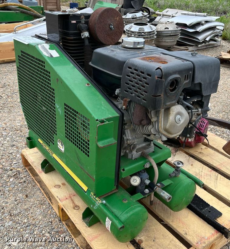 image for item DK7979 John Deere AC2-8GH  air compressor