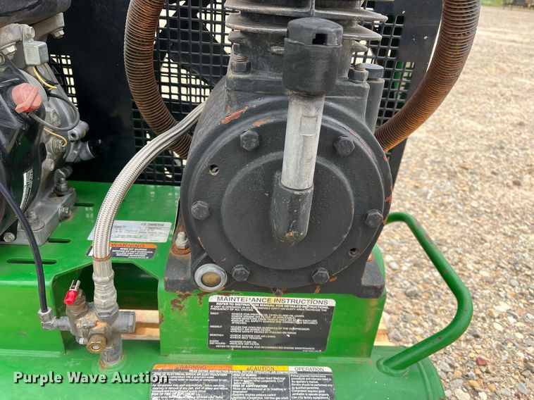 image for item DK7979 John Deere AC2-8GH  air compressor
