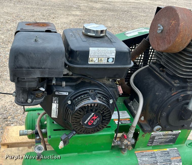 image for item DK7979 John Deere AC2-8GH  air compressor