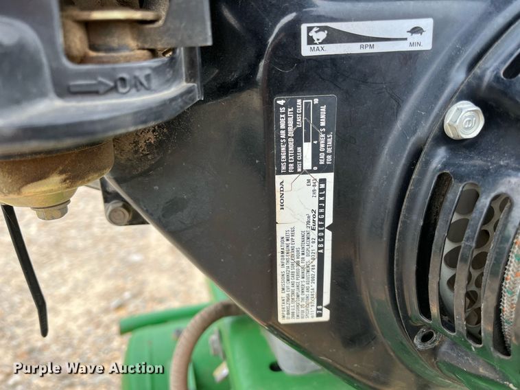 image for item DK7979 John Deere AC2-8GH  air compressor