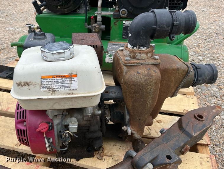 image for item DK7979 John Deere AC2-8GH  air compressor