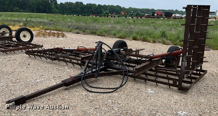 image for item DK7986 Shop built  spike tooth harrow