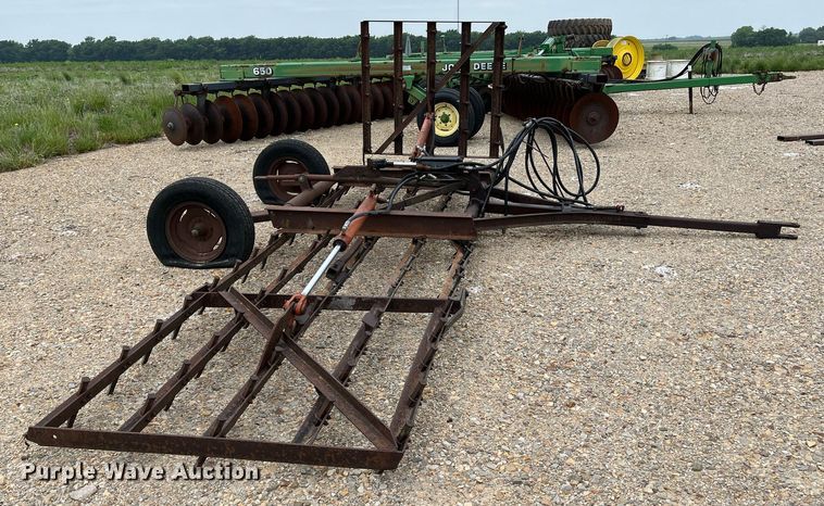 image for item DK7986 Shop built  spike tooth harrow