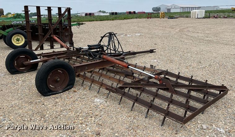 image for item DK7986 Shop built  spike tooth harrow