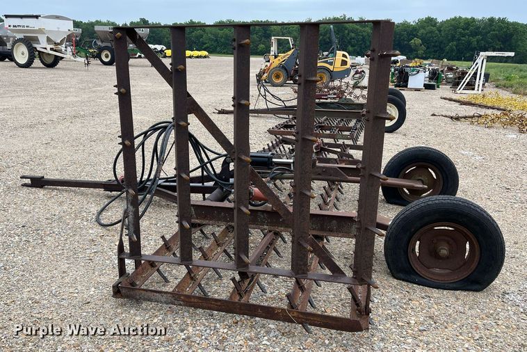 image for item DK7986 Shop built  spike tooth harrow