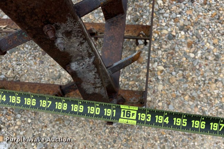 image for item DK7986 Shop built  spike tooth harrow