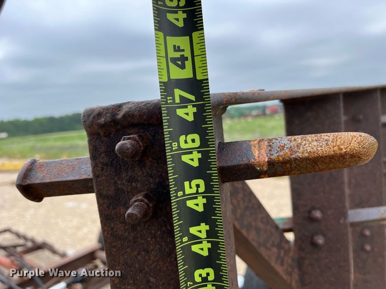 image for item DK7986 Shop built  spike tooth harrow