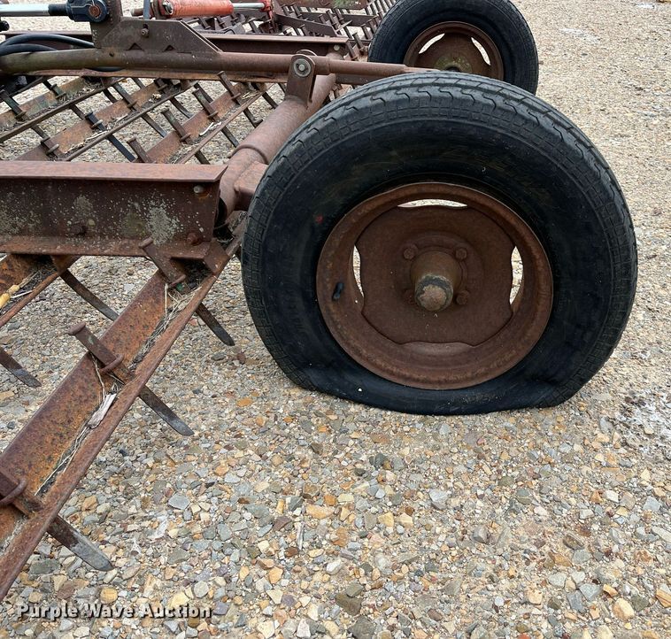 image for item DK7986 Shop built  spike tooth harrow