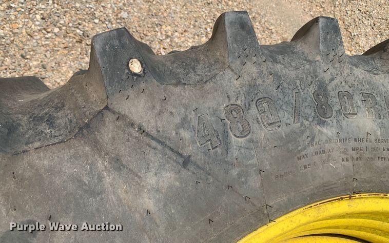 image for item DK7988 (4) 480/80R50 tires