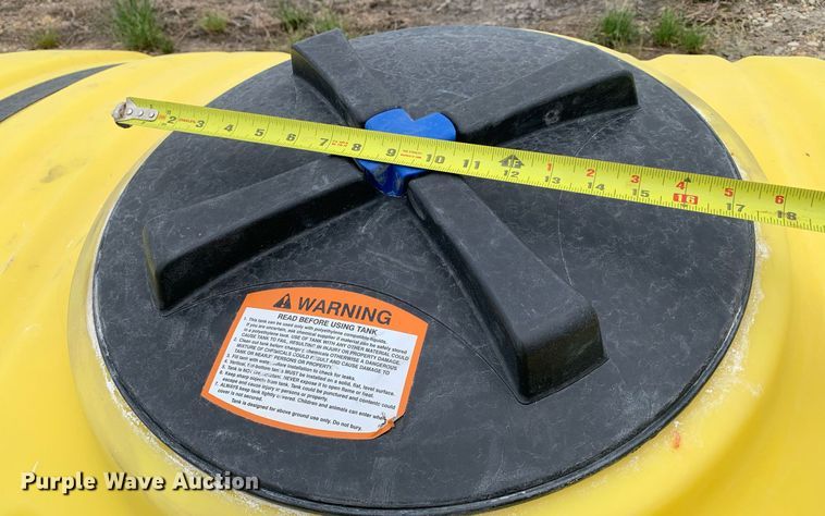 image for item DN7656 Norwesco Oval AA  poly tank