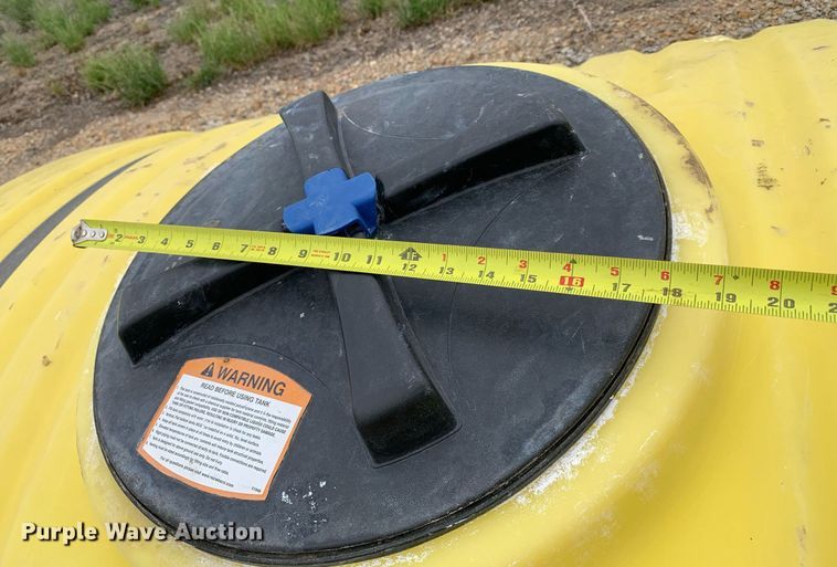 image for item DN7659 Norwesco Oval AA  poly tank