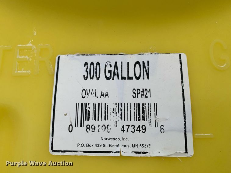 image for item DN7660 Norwesco Oval AA  poly tank