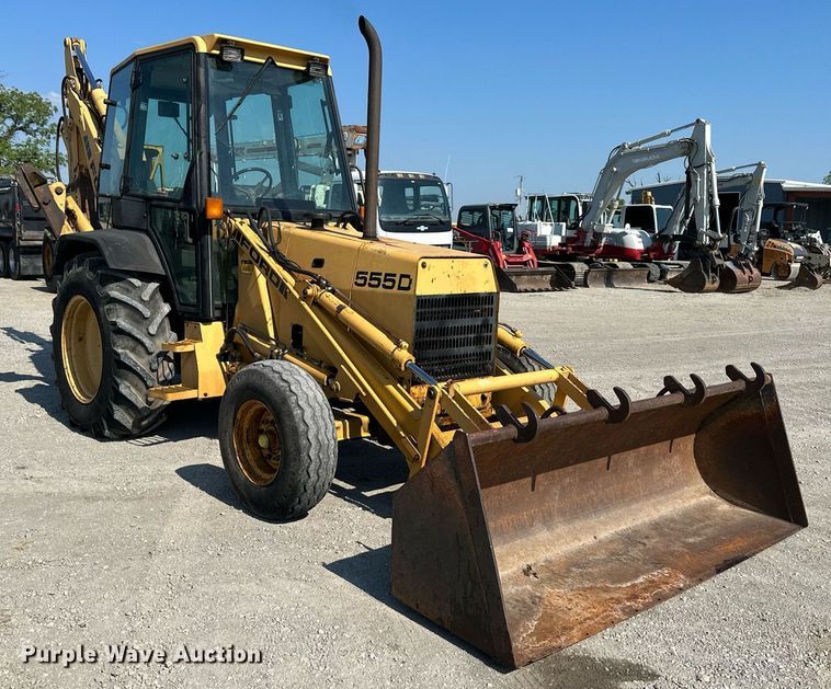 image for item DO5025 Ford 555D  backhoe