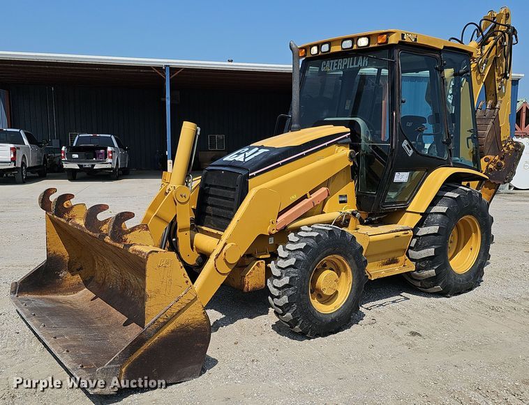 image for item DS6310 2003 Caterpillar 420D  backhoe